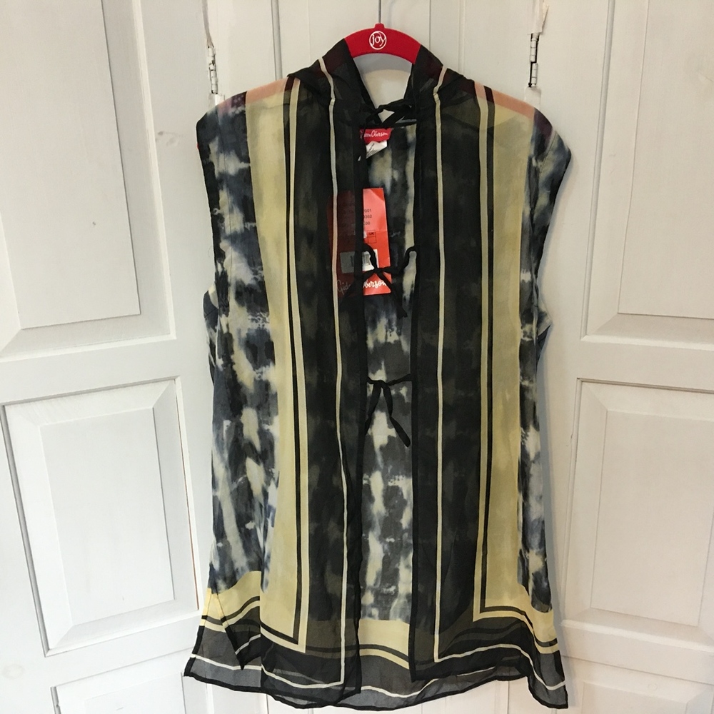 Gideon Oberson Ivory Coast Hooded Coverup